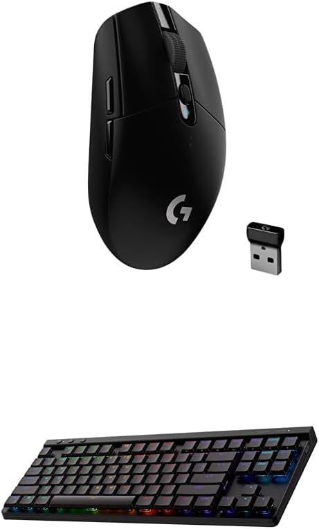 Logitech G305 Lightspeed Wireless Gaming Mouse - Black