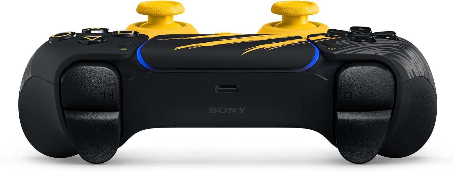 DualSense Wireless Controller – Marvel’s Wolverine Battle Yellow Limited Edition