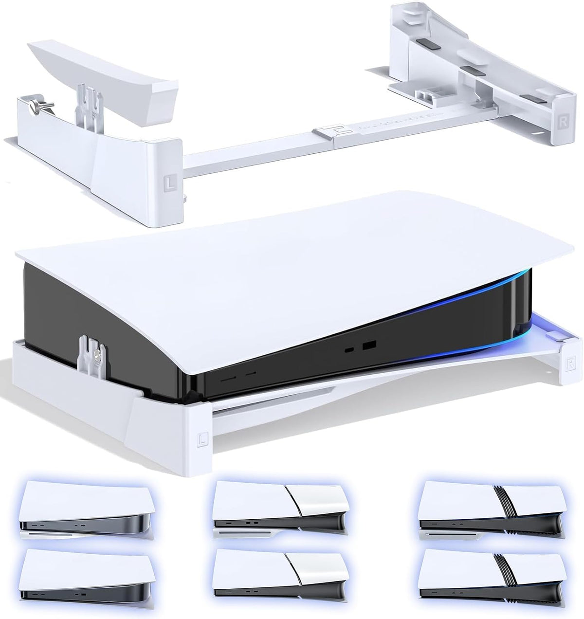 OIVO PS5/ Slim/Pro Horizontal Stand for Disc & Digital Console