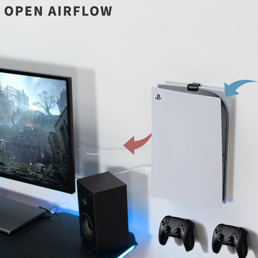 VIVO Steel Wall Mount Bracket Designed for PS5