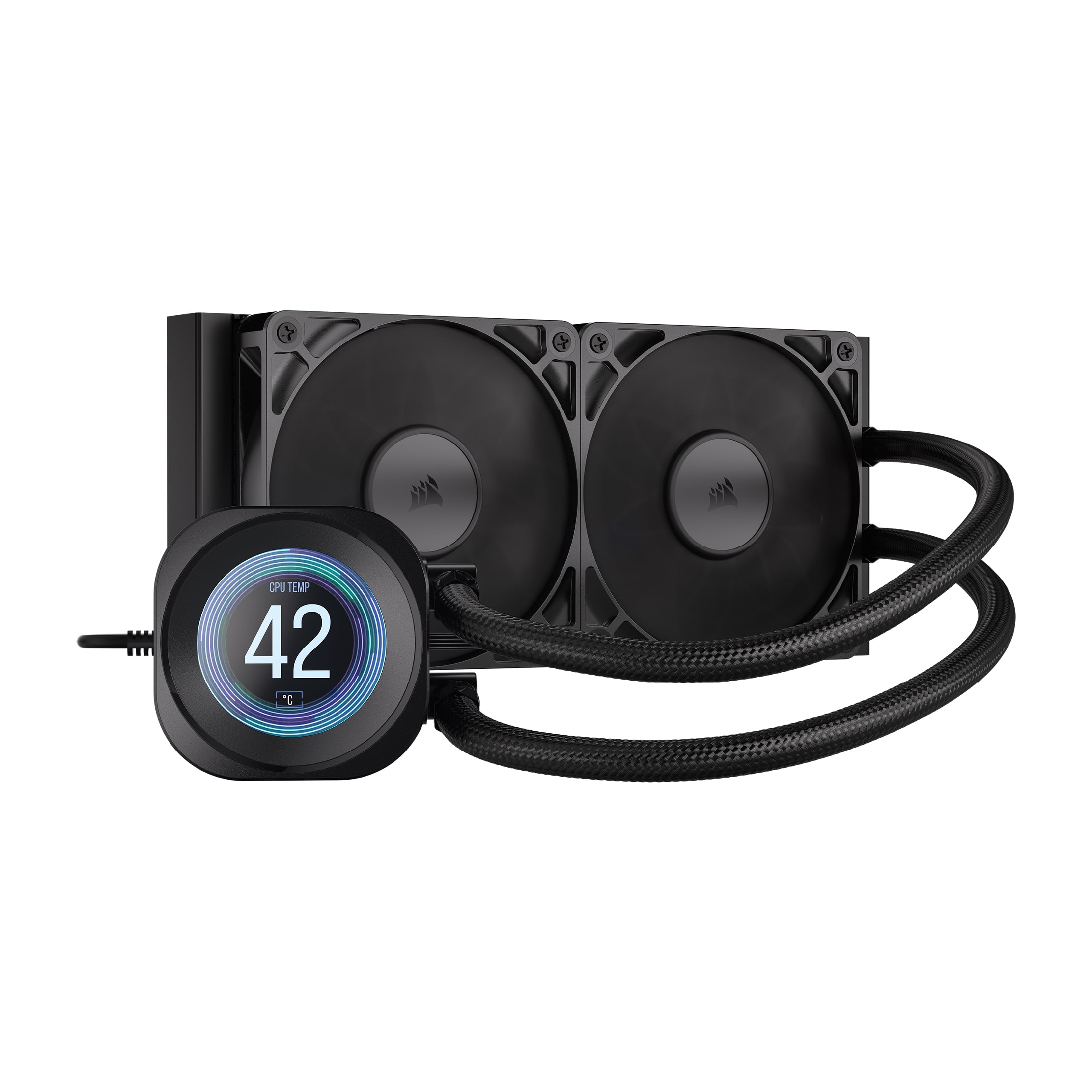 CORSAIR Nautilus 360 RS LCD Liquid CPU Cooler