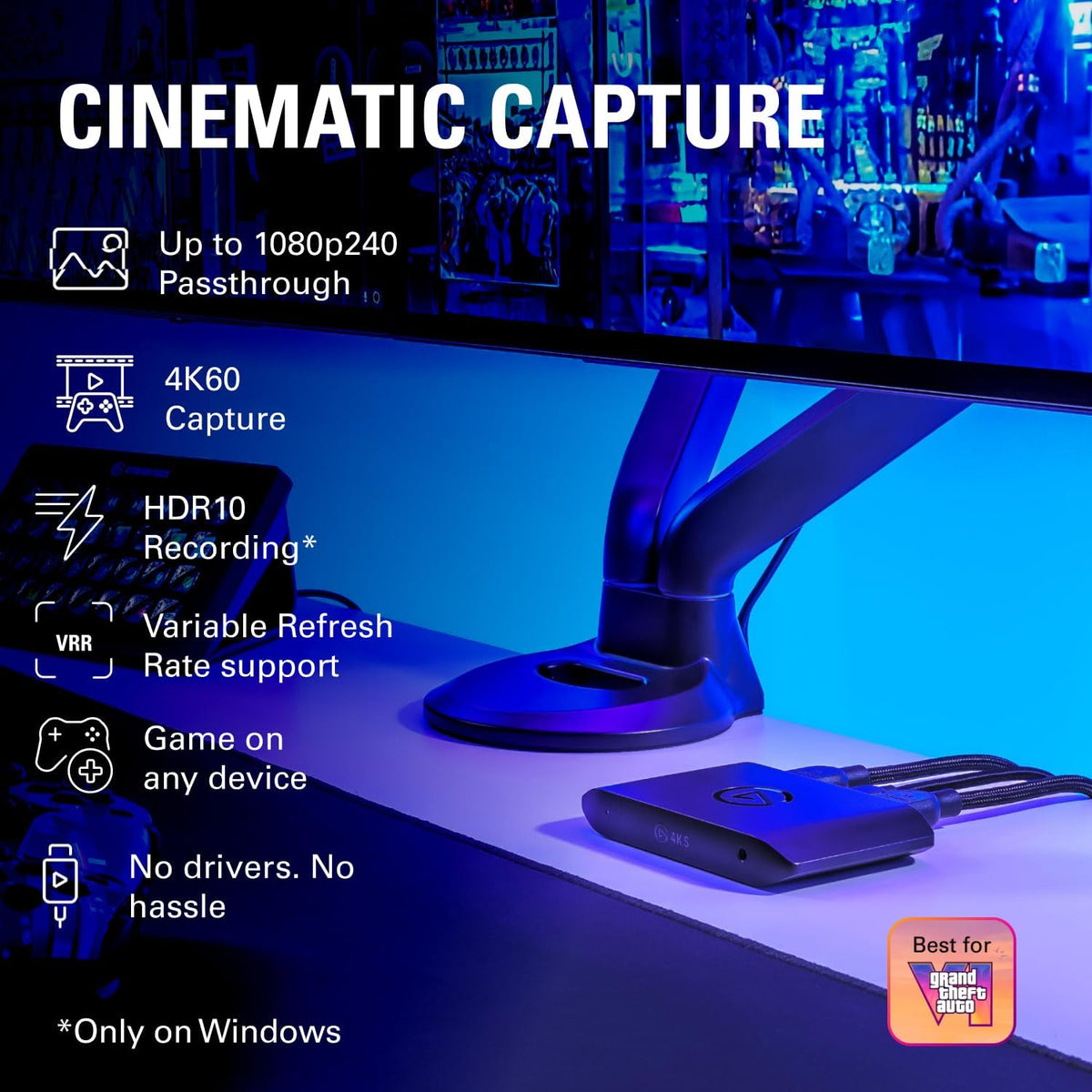 Elgato 4K S Capture Card