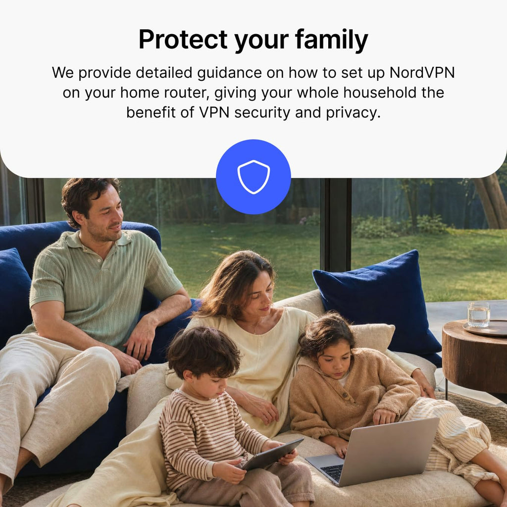 NordVPN Standard, 10 Devices, 1-Year, VPN & Cybersecurity, Digital Code