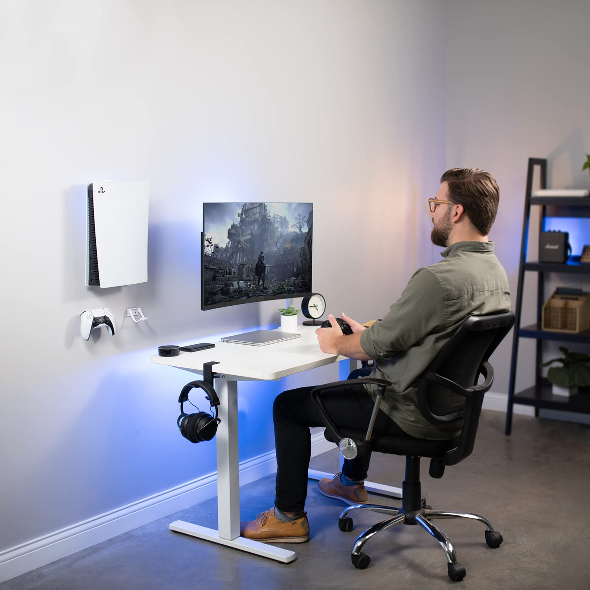 VIVO Steel Wall Mount Bracket Designed for PS5