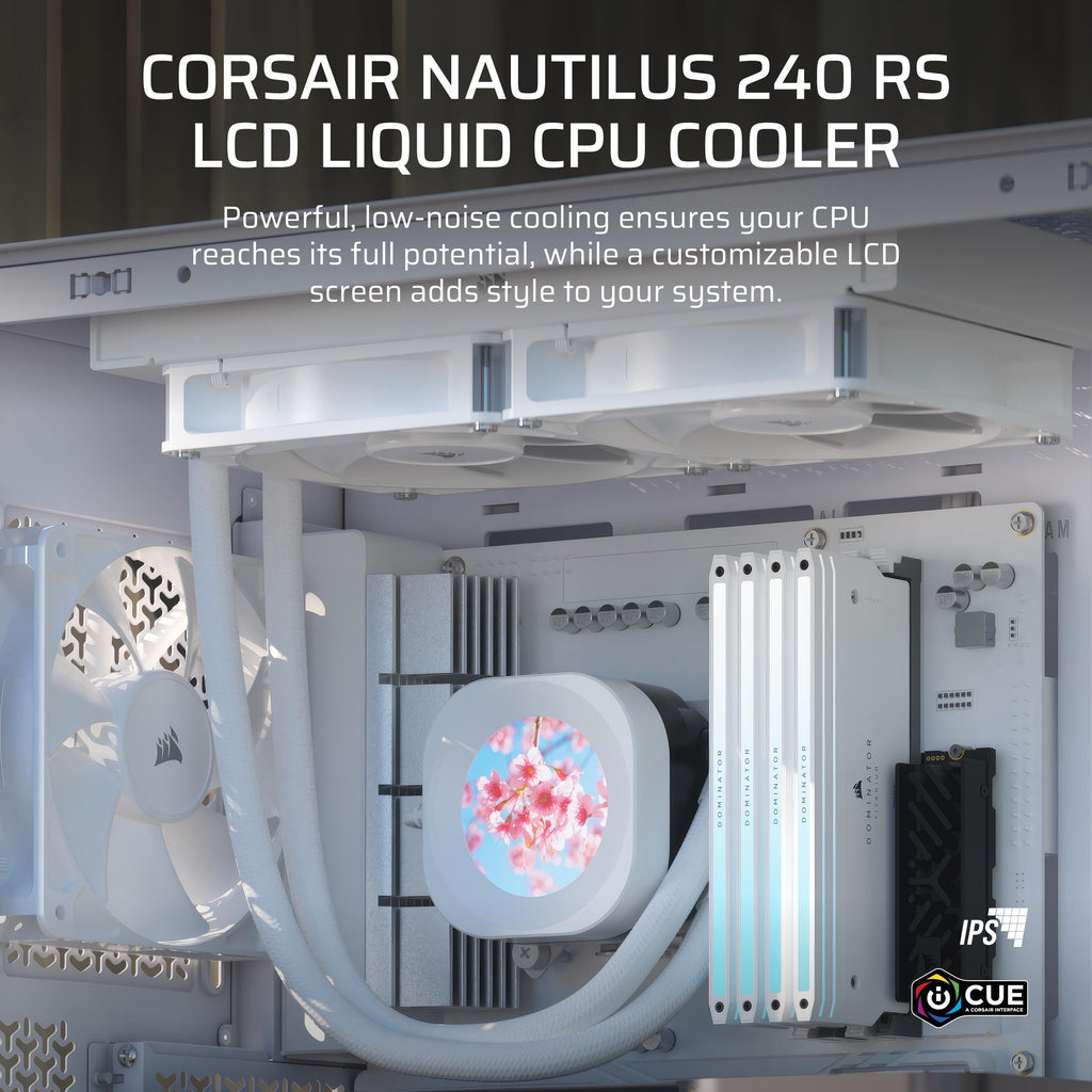 CORSAIR Nautilus 360 RS LCD Liquid CPU Cooler
