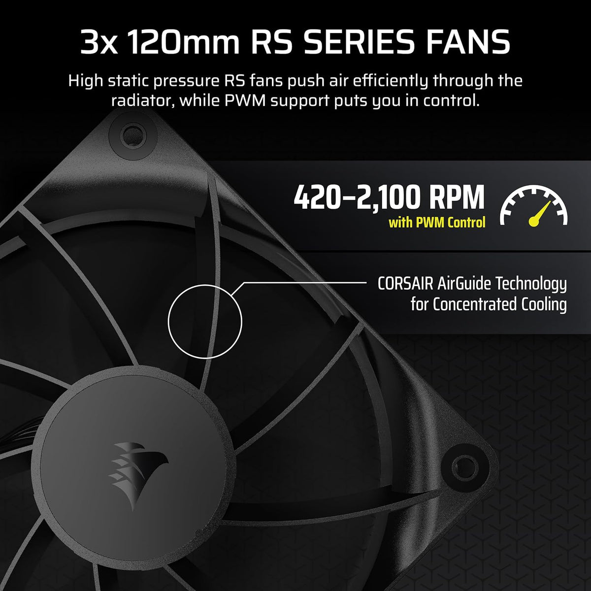 CORSAIR Nautilus 360 RS LCD Liquid CPU Cooler