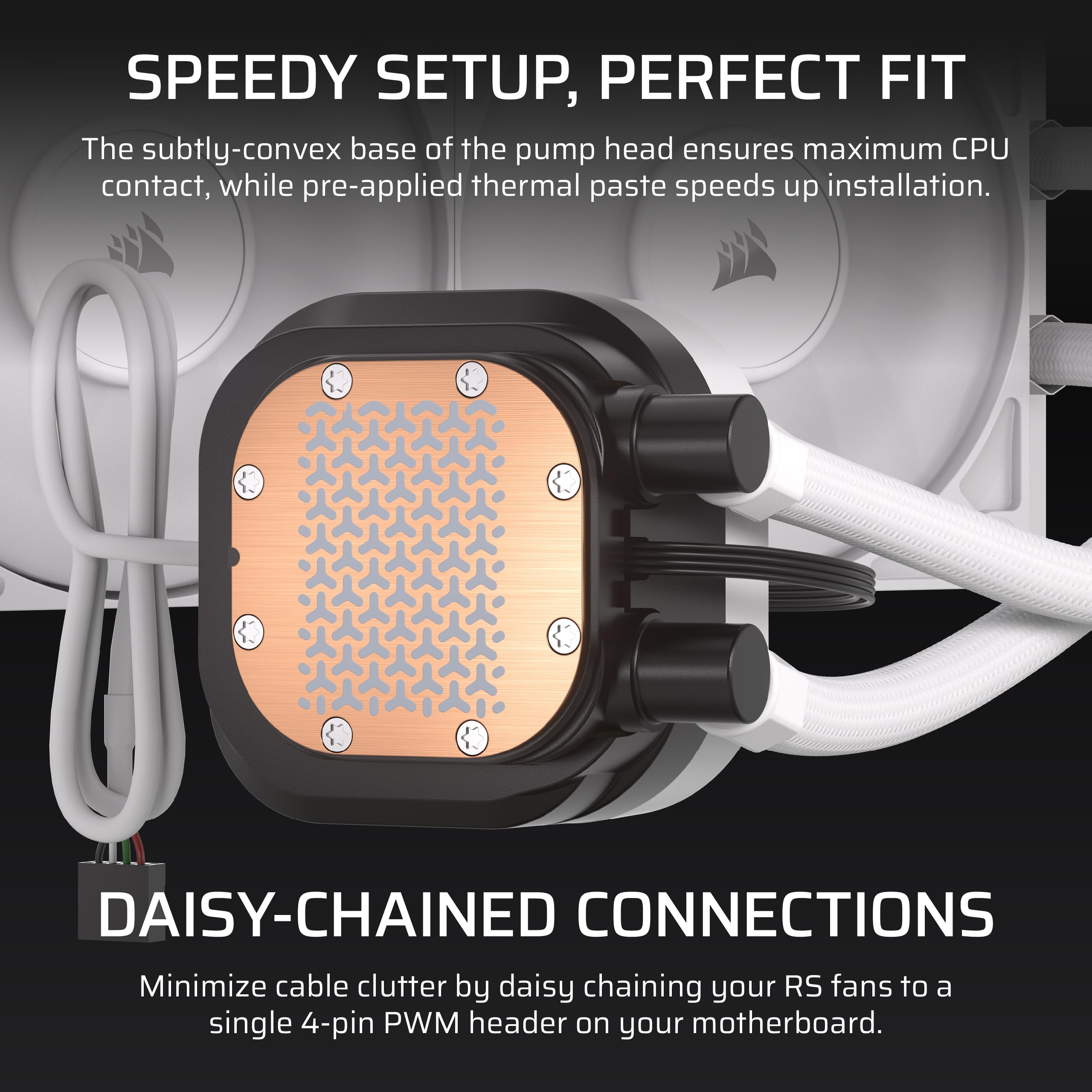 CORSAIR Nautilus 360 RS LCD Liquid CPU Cooler