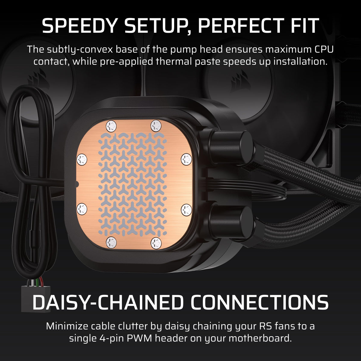 CORSAIR Nautilus 360 RS LCD Liquid CPU Cooler