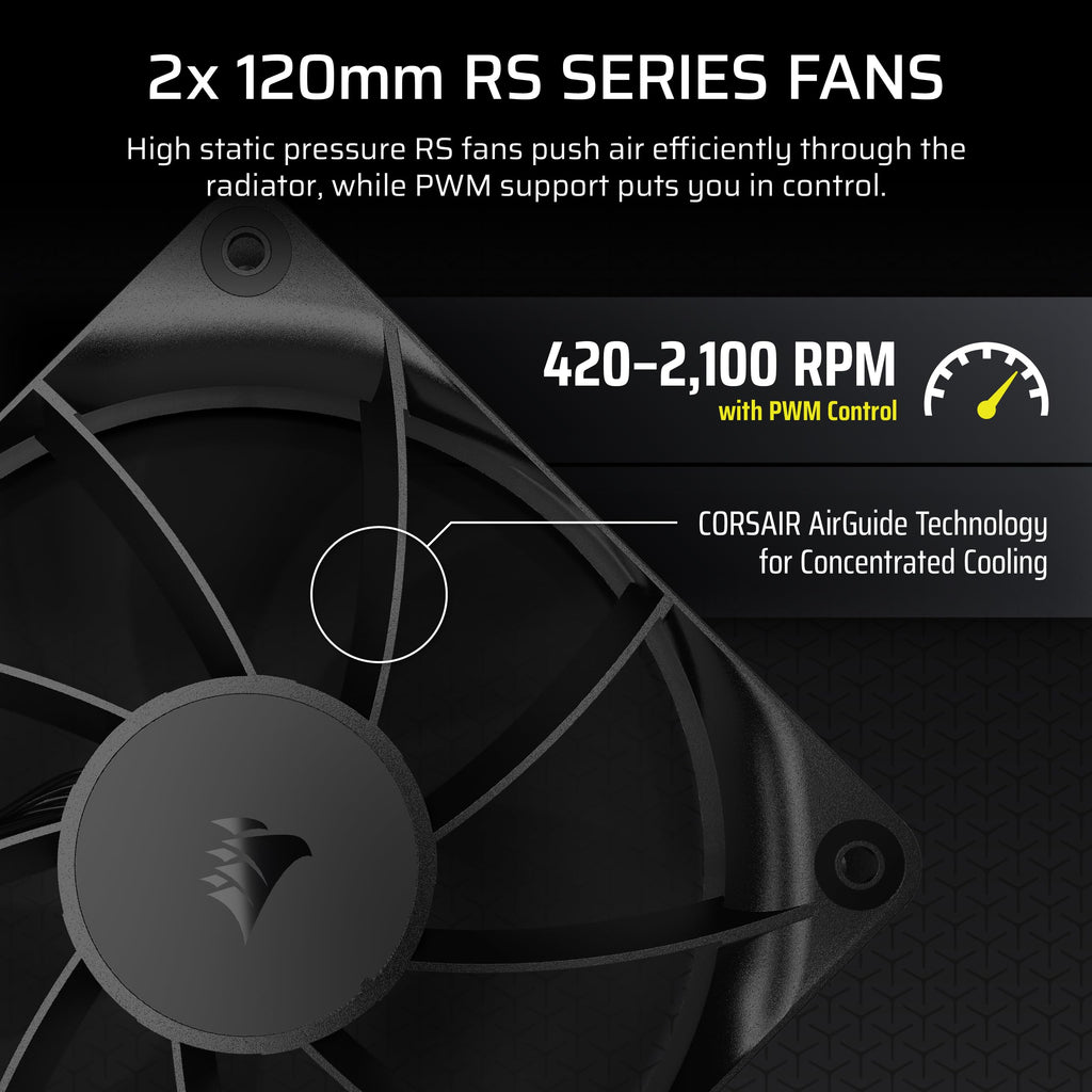CORSAIR Nautilus 360 RS LCD Liquid CPU Cooler