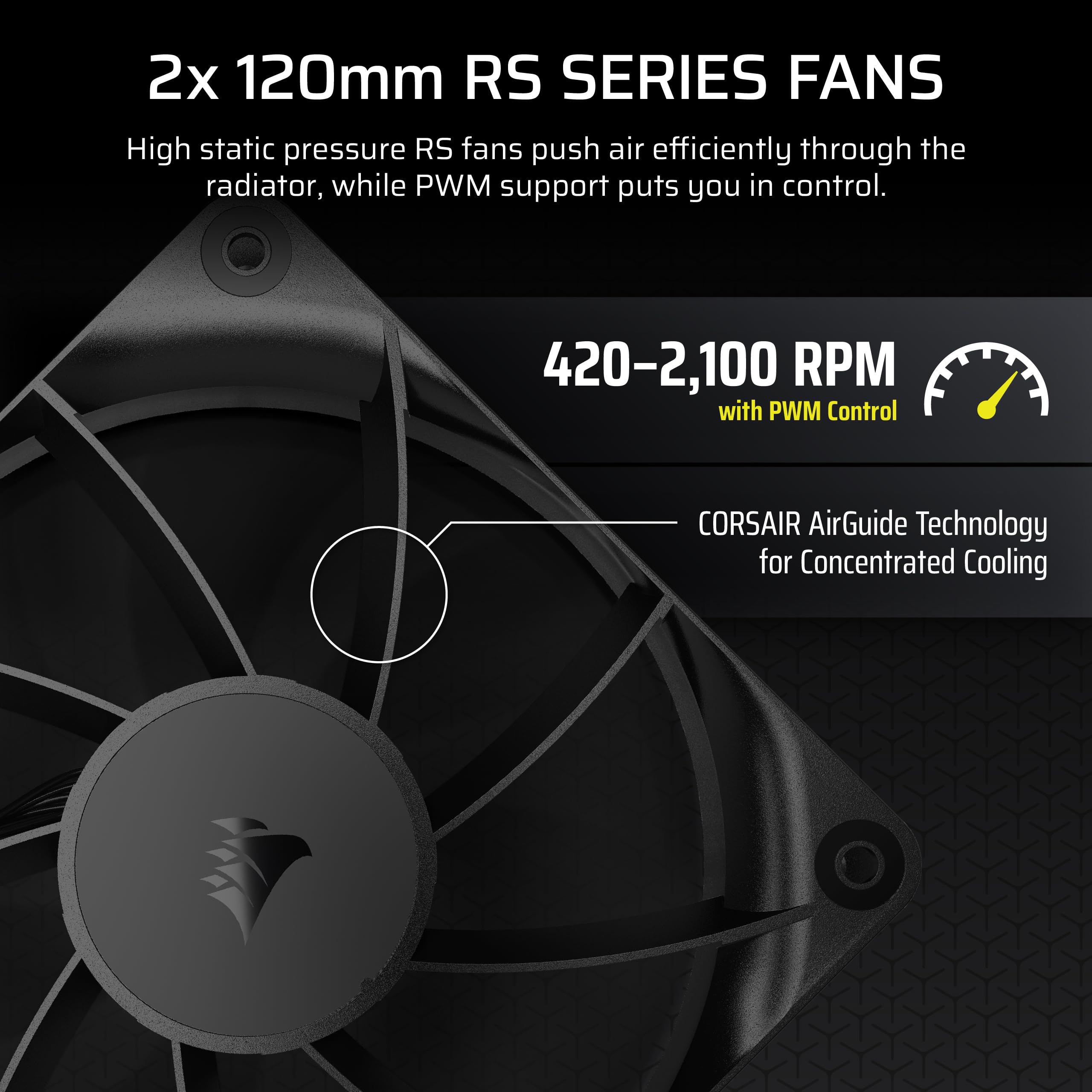 CORSAIR Nautilus 360 RS LCD Liquid CPU Cooler