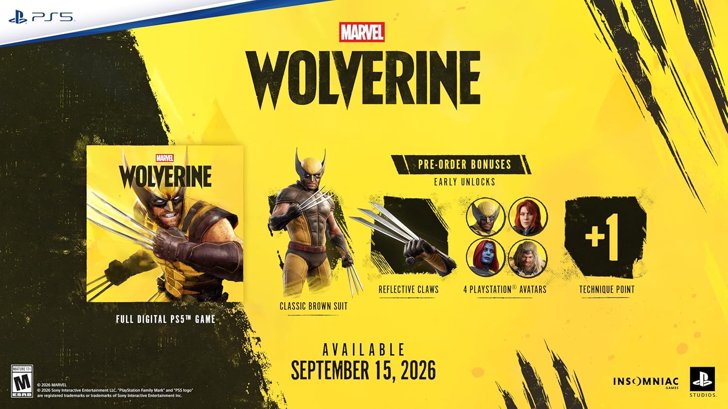 Marvel's Wolverine - PlayStation 5
