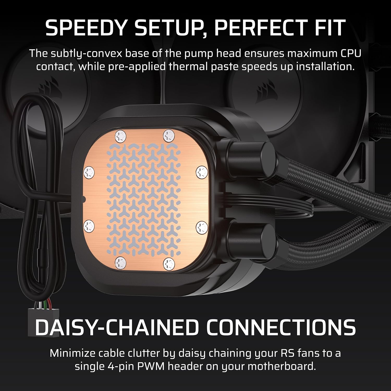 CORSAIR Nautilus 360 RS LCD Liquid CPU Cooler